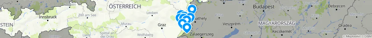 Map view for Pharmacies emergency services nearby Stinatz (Güssing, Burgenland)